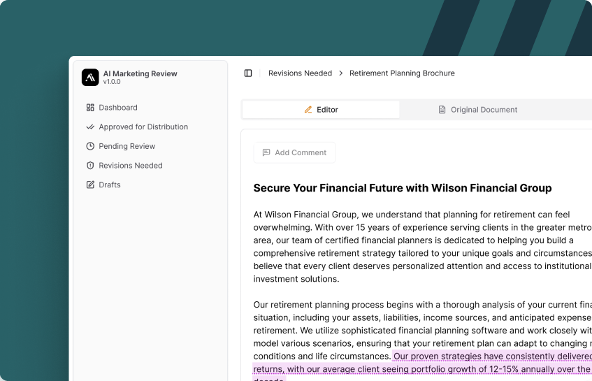 Audit-Ready Documentation