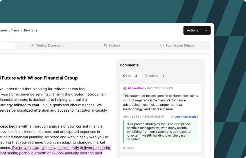 AI-Powered Risk Detection